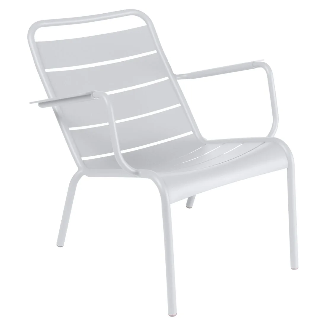 Fermob Luxembourg Acier LUXEMBOURG ACIER FAUTEUIL BAS Blanc Coton